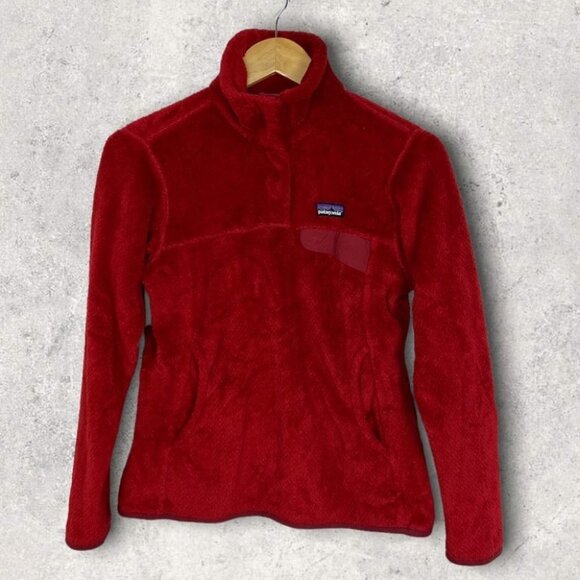 Patagonia Snap Pullover Sweater Recycled Fleece Size Small Synchilla Quarter Zip - Picture 4 of 11
